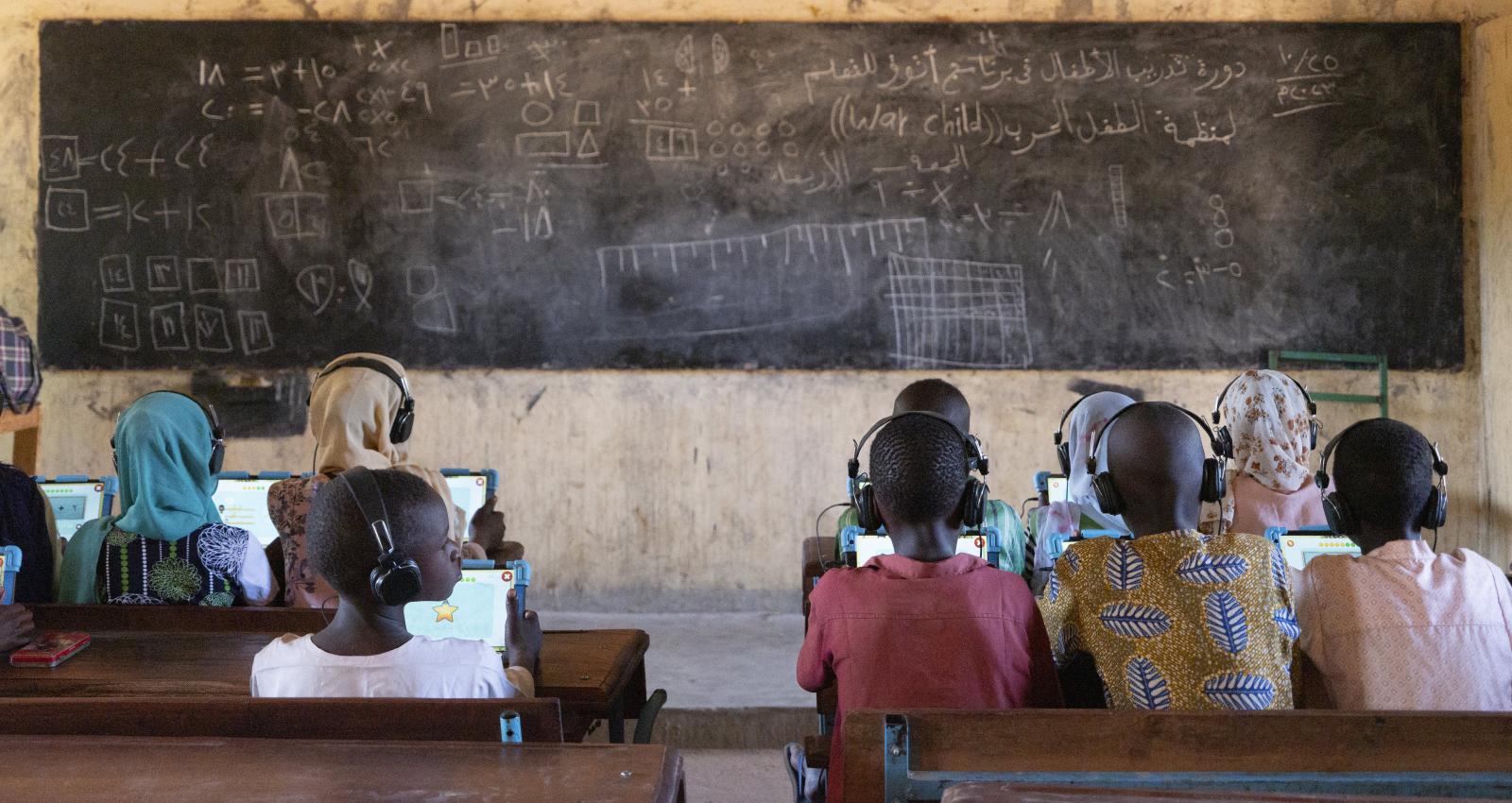 Chad Edtech Solutions Sudanese Refugees GPE/Michael Knief/AP