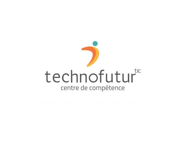the logo for TechnofuturTIC