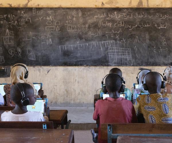 Chad Edtech Solutions Sudanese Refugees GPE/Michael Knief/AP